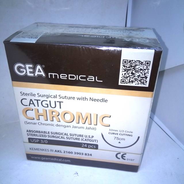 Jual Benang Jahit Operasi Catgut Chromic Shopee Indonesia