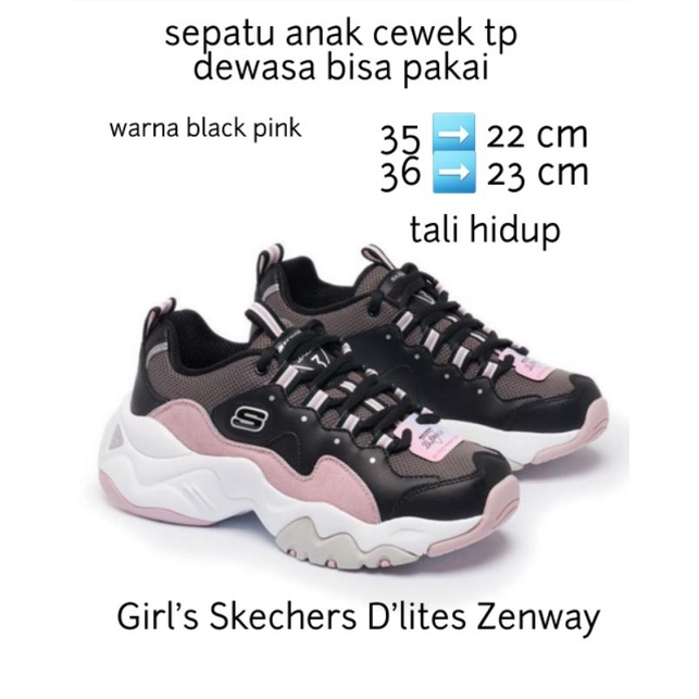 D'Lites 3.0 - Zenway Black/Pink 80443 L/BKLP