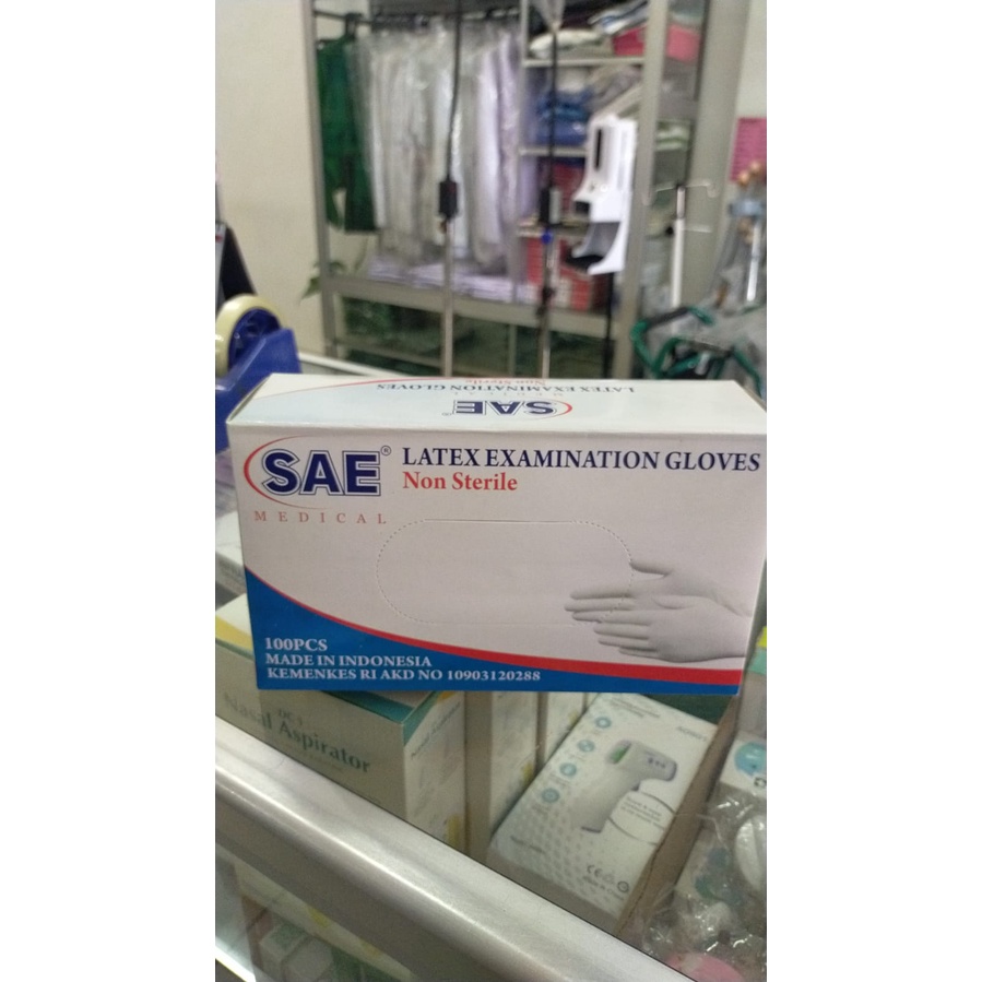 HANDSCOON LATEX POWDER SAE UK M