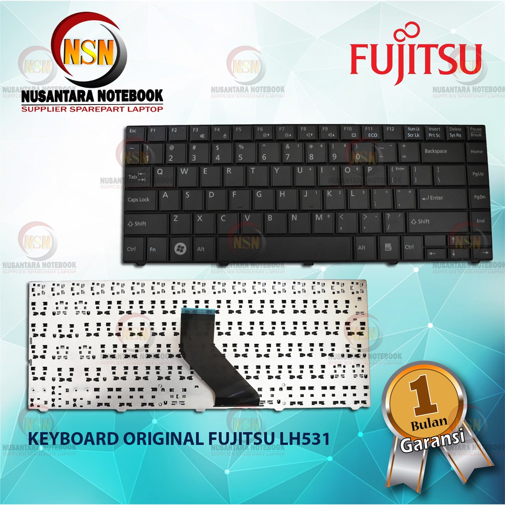 Keyboard Original Fujitsu Lifebook LH531 LH520 LH701 BH530