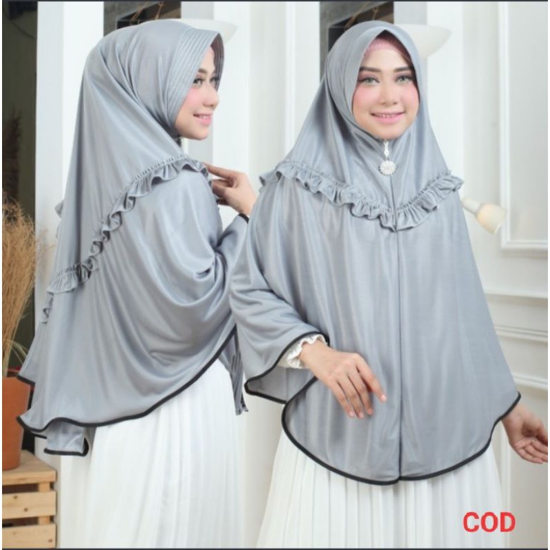 Hijab Aulia / kerudung syar'i jumbo besar lebar /fashion muslim / jilbab terbaru