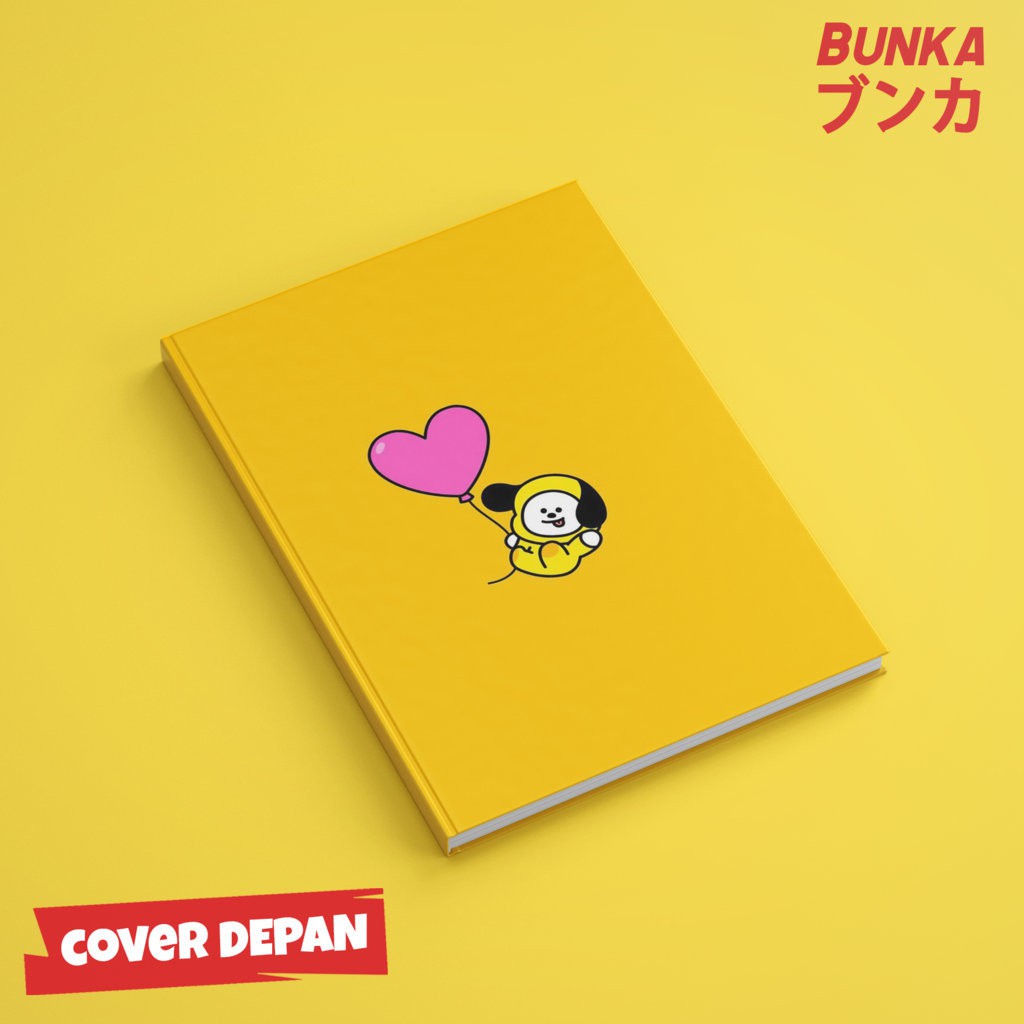 

Notebook KPOP BT21 Chibi Hardcover A5 Buku Tulis Catatan Note Agenda Planner Jurnal