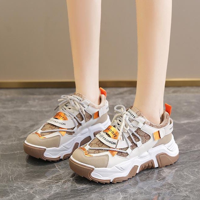 TBIG [COD] Sepatu Sekolah Sneakers Import Shoes SportCF Wanita Sepatu Korea Style Sekolah Kuliah