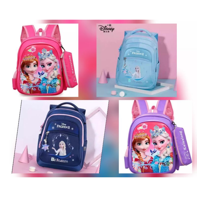 Tas Ransel Sekolah Anak Perempuan Frozen elsa | TK-SD