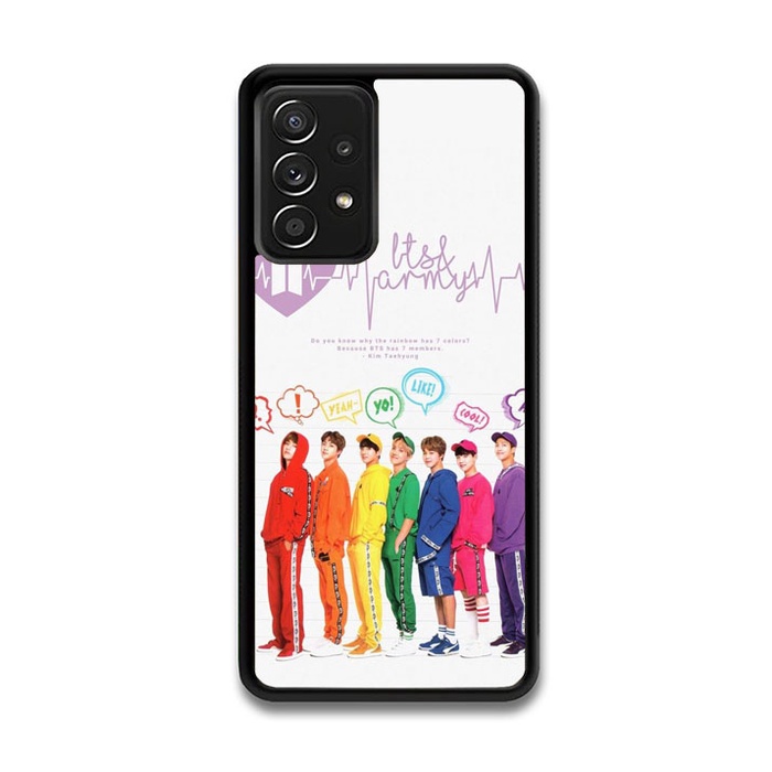 Case Casing Samsung Galaxy A53 5G | A50 | A51 | A33 | A72 | A8  Bangtan BTS DK0552
