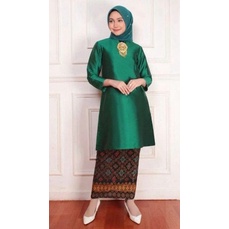 baju melayu wanita modern  1 stel size M-XL