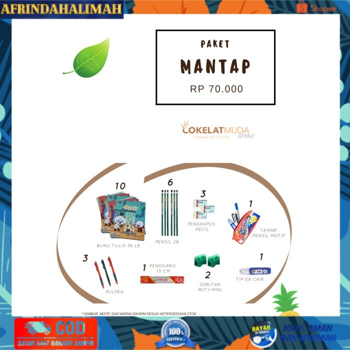 

[TERBARU] Paket ATK - MANTAP (Set)