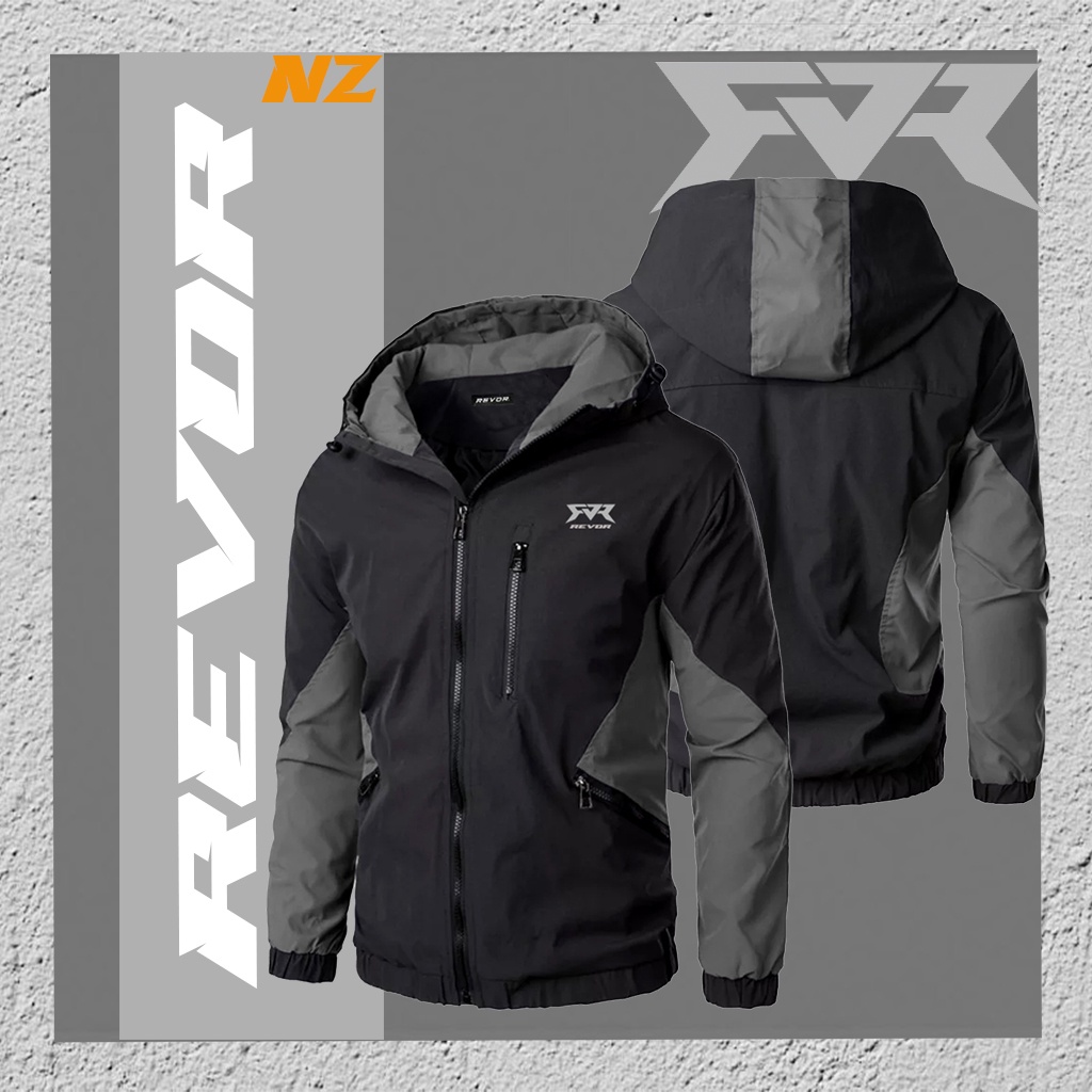 Revor NZ Jaket Parasut Windproof Waterproof