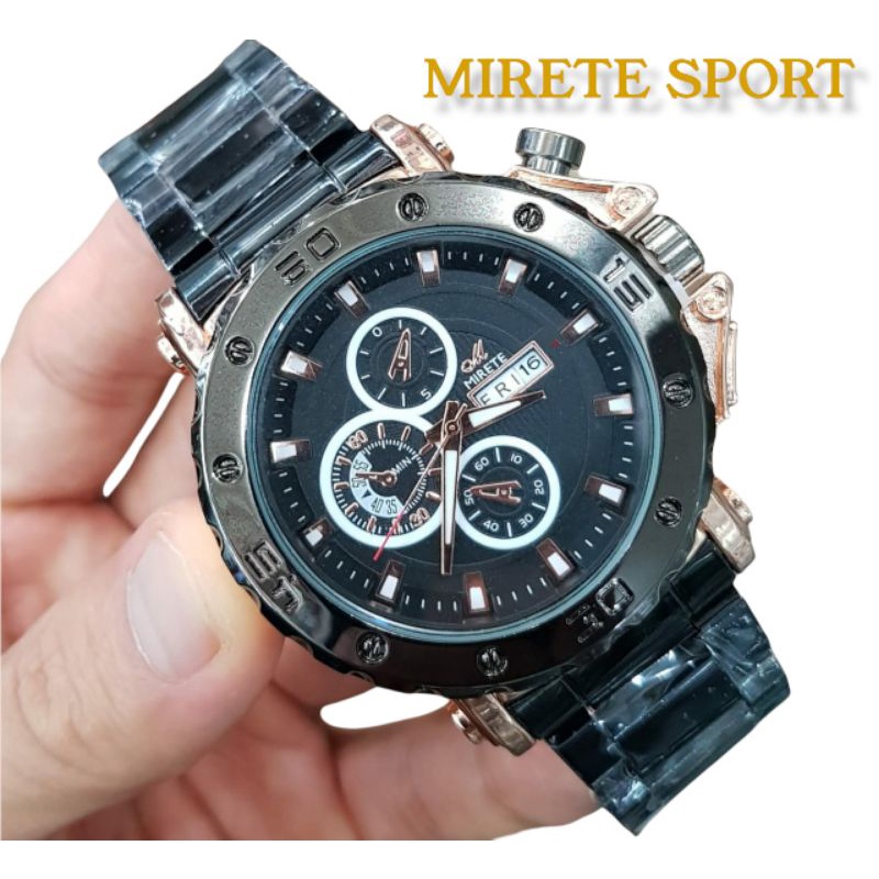 JAM TANGAN PRIA MIRETE SPORT ORIGINAL