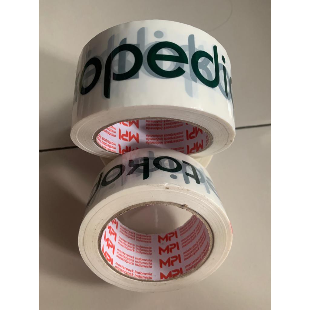 

Lakban Selotip Solasi T*K*PEDIA Tape 2 Inch 48 MM 100 Meter