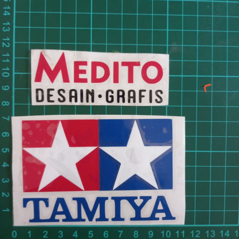 Sticker Cutting Tamiya