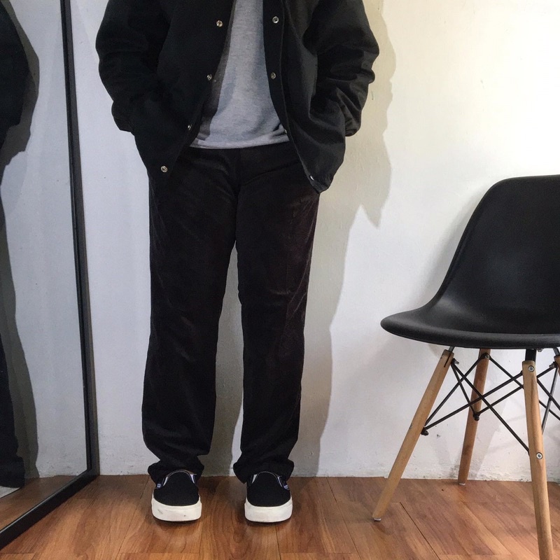 ELEMENT OF SIMPLE LIFE CORDUROYPANTS BLACK