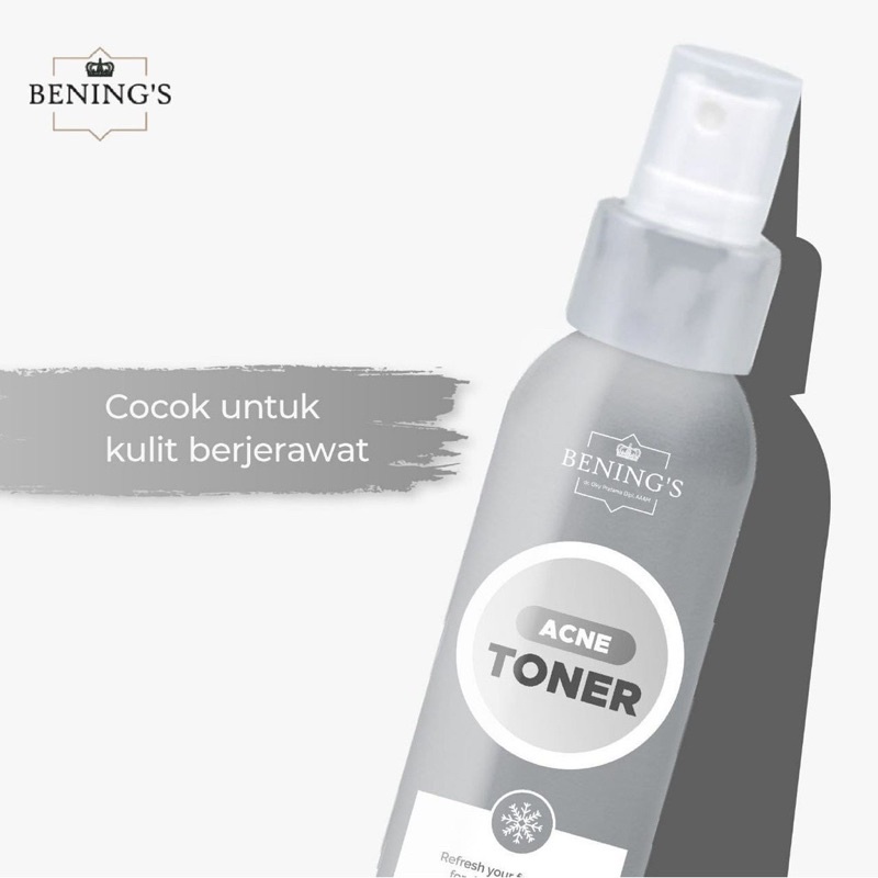 Acne Toner Benings Skincare by Dr Oky (Benings Clinic)