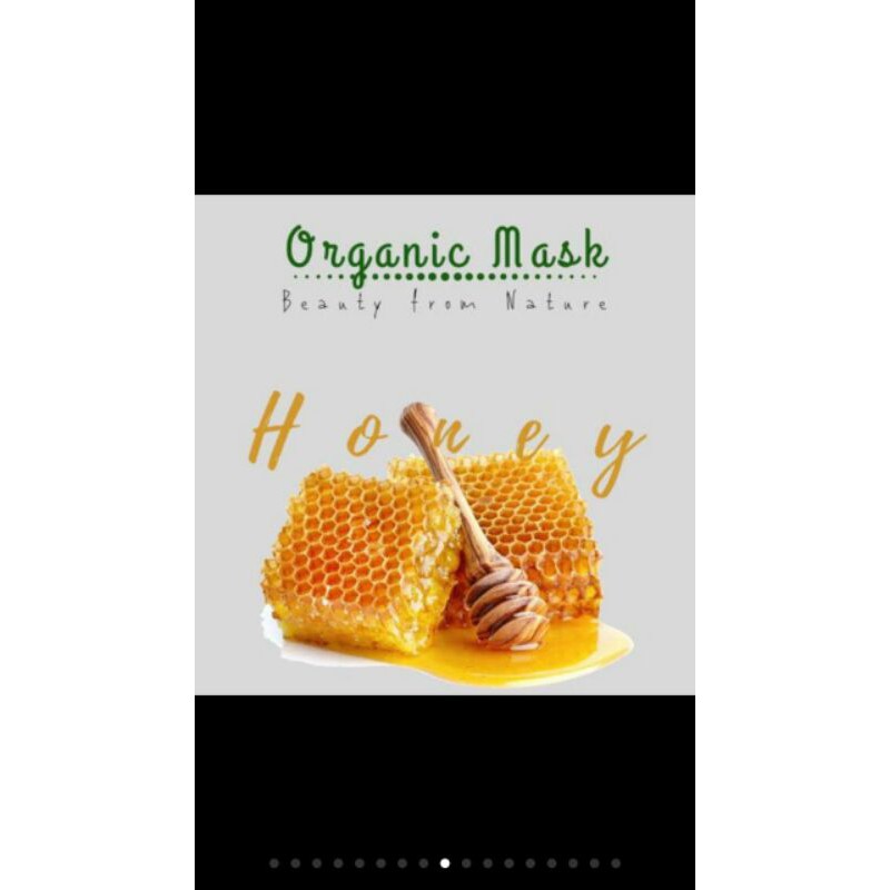 Masker organik Rp.2500/pc