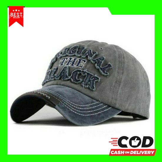 Topi Baseball Pria Wanita Bahan Jeans Levis Denim Import Model Sobek Terbaru 2022 Topi Cowok Keren T