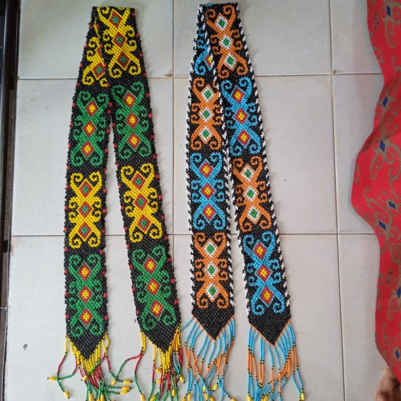 Syal Manik Dayak Kalimantan-1