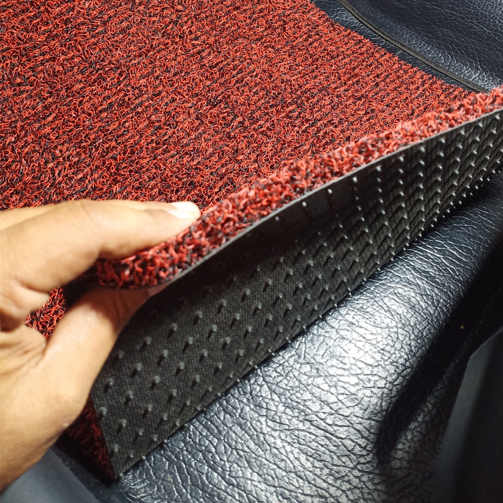 Karpet Mobil Mie Universal Premium Double Color - 2 Baris / Karpet Coil Mat / Aksesoris Mobil / DSM