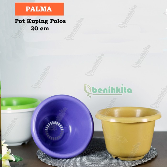 Pot Bunga-Tanaman Kuping 20cm (Palma)