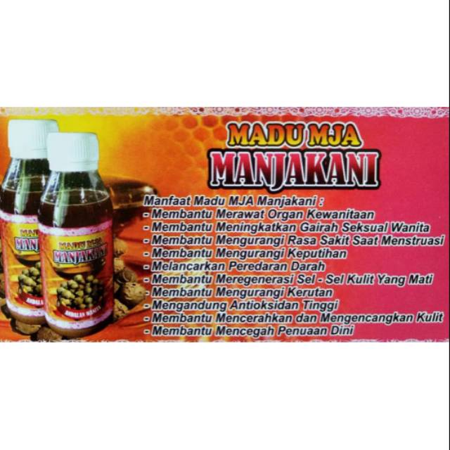Madu manjakani MJA