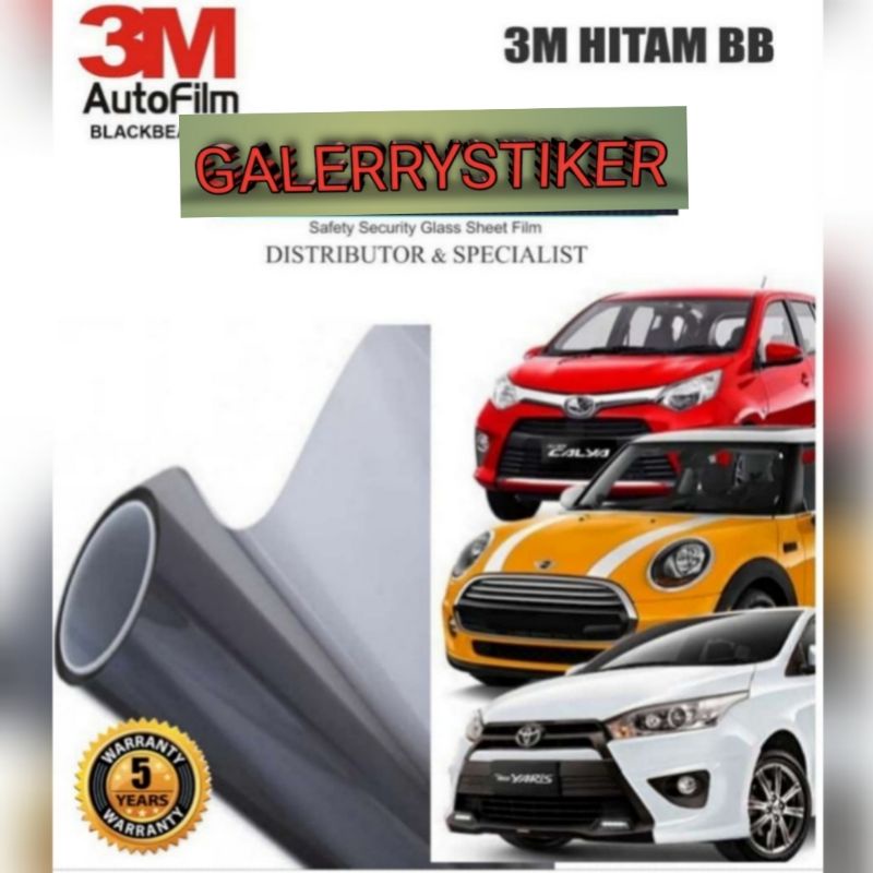 KACA FILM 3M KACA FILM / KACA FILM PREMIUM /KACA FILM MOBIL / STIKER KACA FILM 20% 40% 60% 80%
