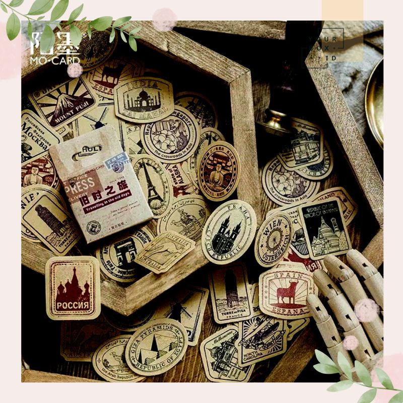 

Sticker Set - Vintage A / Journal / Bujo / Label Stiker