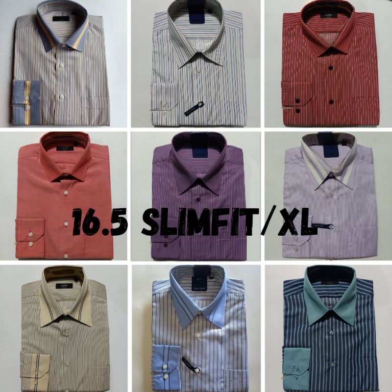 Kemeja MATAHARI COLE STANLEY ADAMS Slimfit Lengan Panjang Kemeja Formal Kemeja Kasual