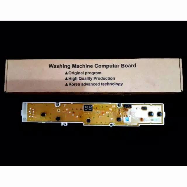 Modul mesin cuci AQUA Sanyo ASW 86 Panel Atas 6 Tombol - PCB Atas