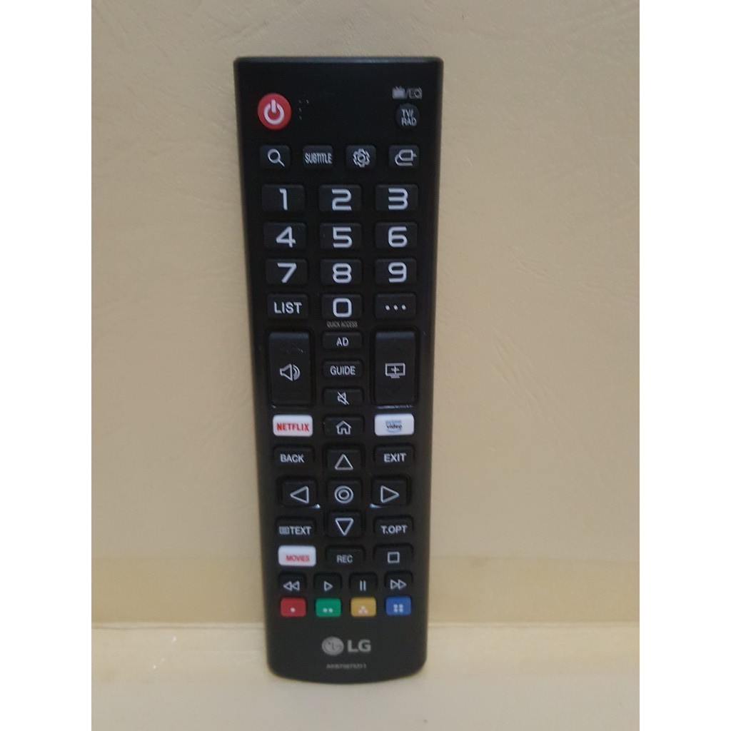 remote tv lg lcd original