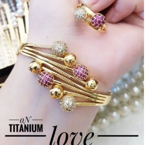 Xuping set gelang cincin p638