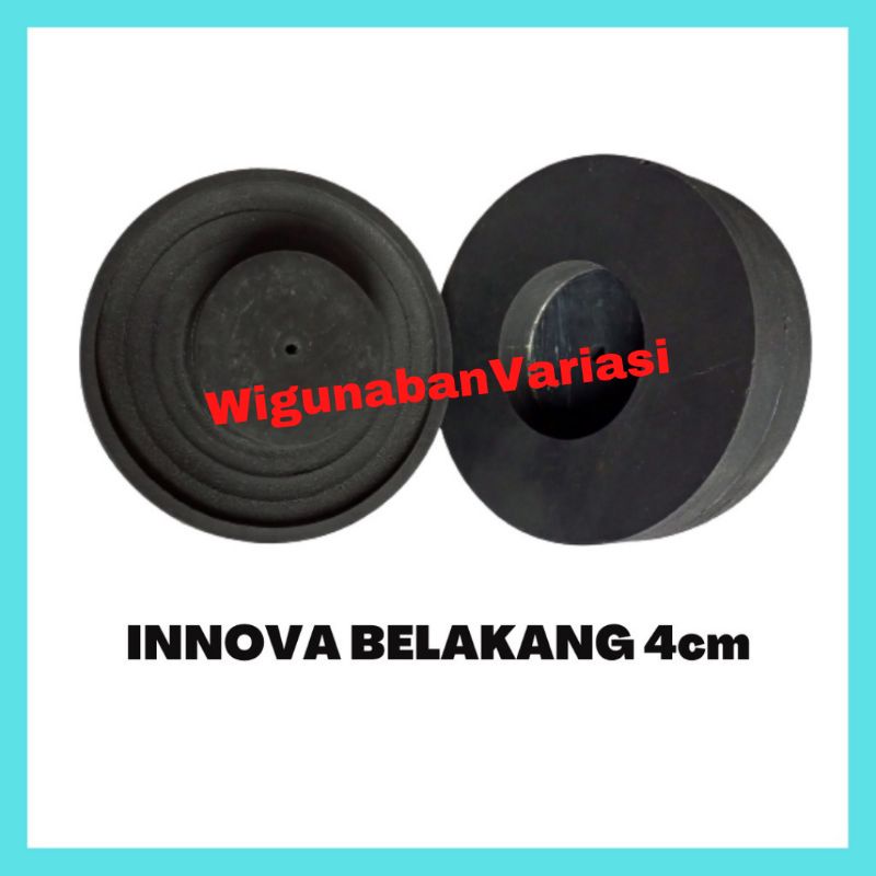 Karet Spacer Per Karet Peninggi Suspensi Belakang Innova Fotuner 4 cm Harga Satu Set 4pcs