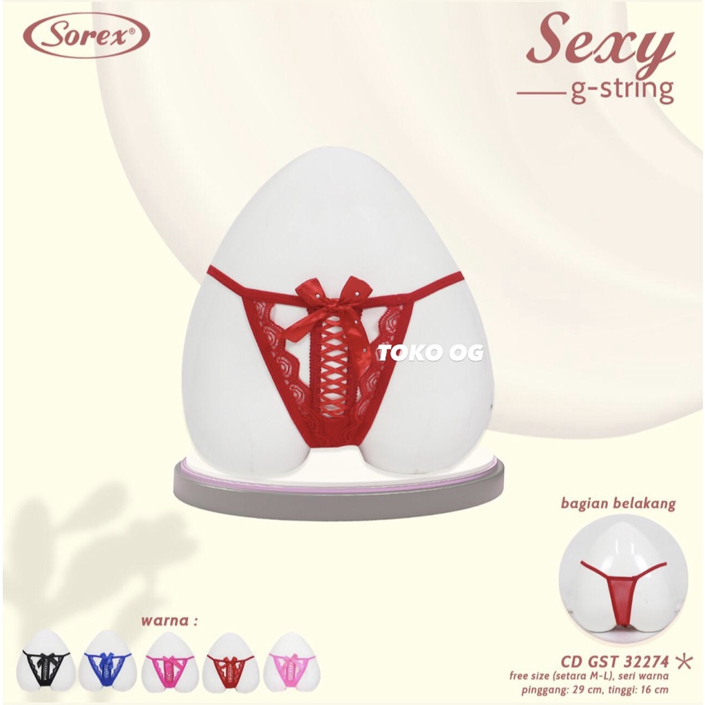 SOREX SEXY G STRING OPEN LINGERIE CROTCH THONGS LACE PANTIE BRIEFS PEARLS SEKSI PITA RENDA