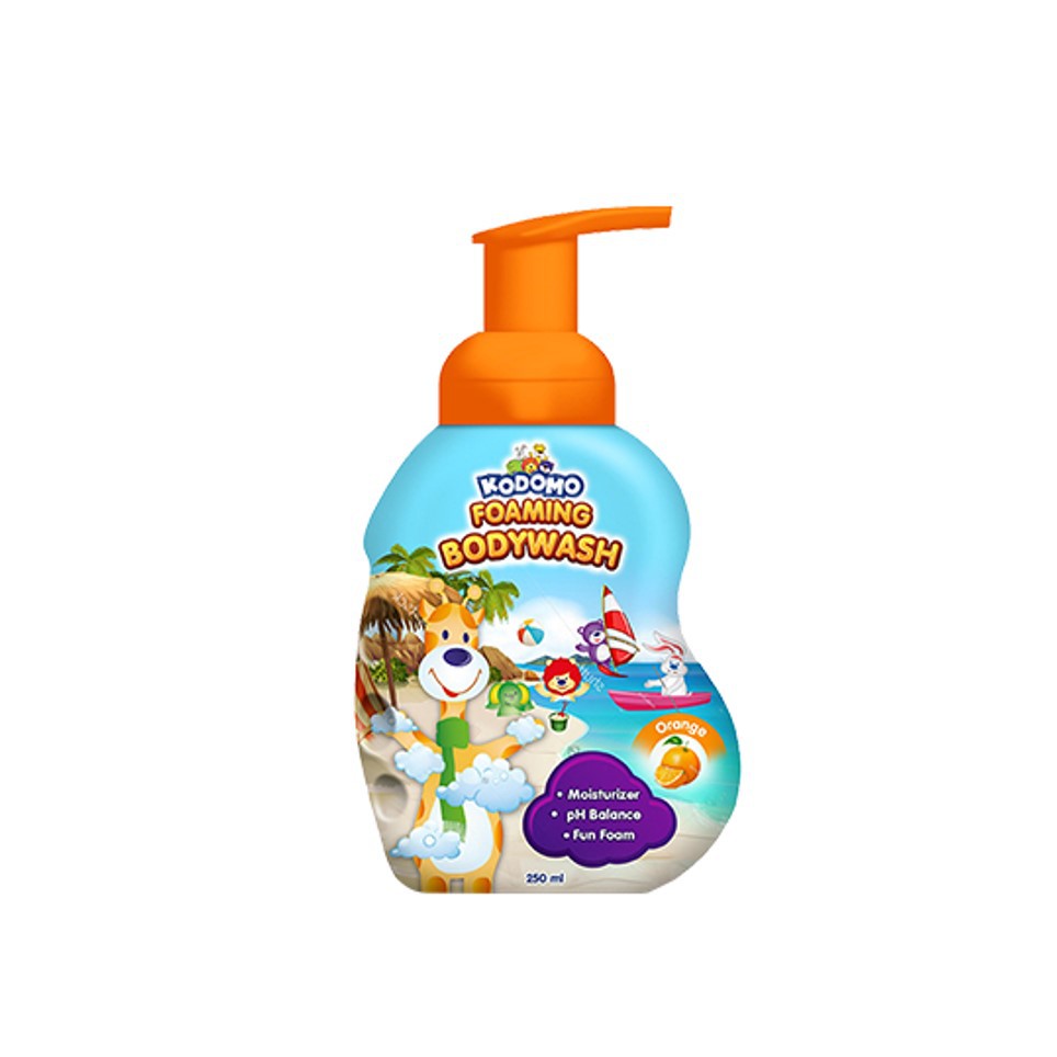 Kodomo Shower Orange Botol 250 ml