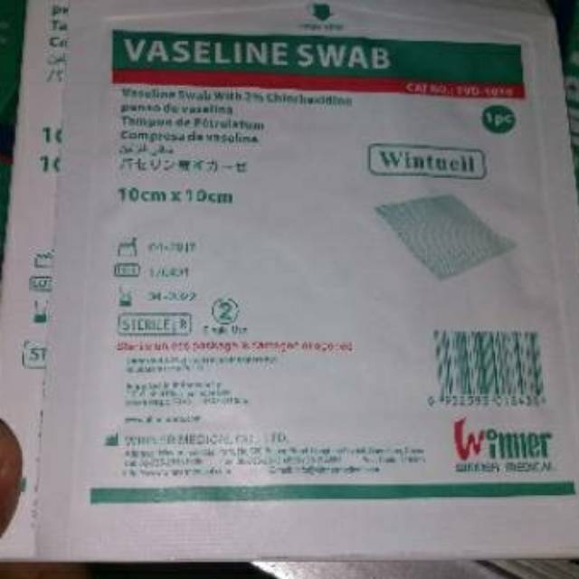 Vaseline swab/persamaan supratul