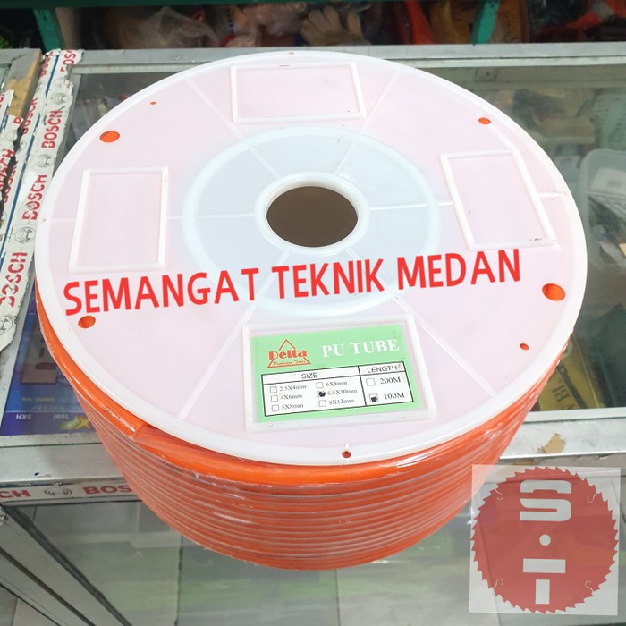 SELANG ANGIN PU KOMPRESOR ANGIN HOSE PU 10 mm 10mm x 6,5 mm 6.5mm