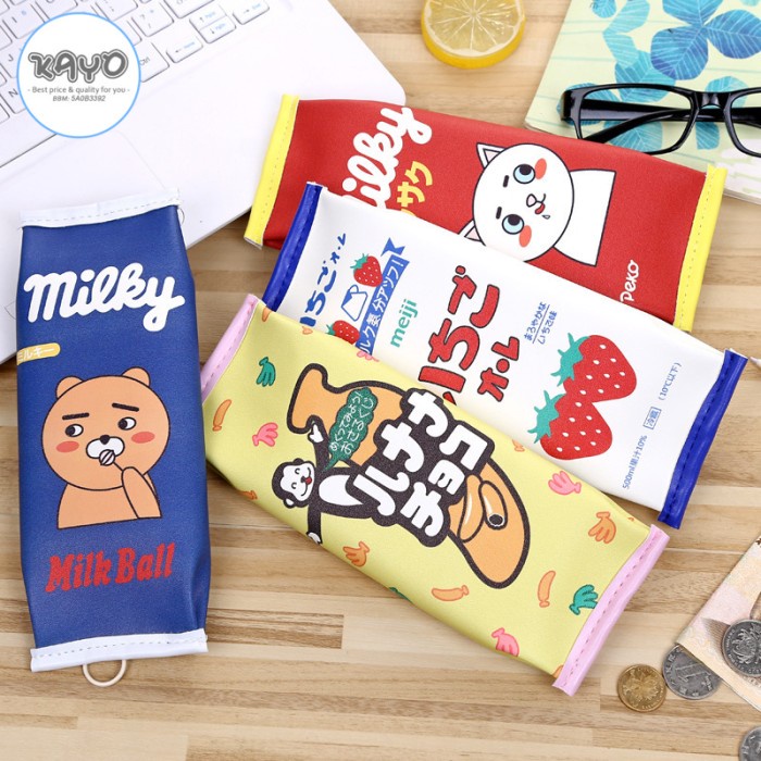 

Sale!!! Zakka, Kotak Pensil Kulit Kotak Pensil Korea, Kotak Pensil Unik Jepang Sale!!!