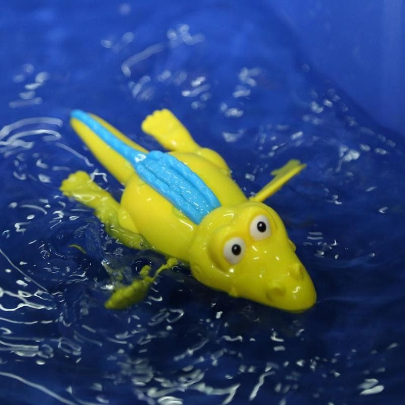 Swimming Crocodile Toy for Newborn Fun Baby Bath