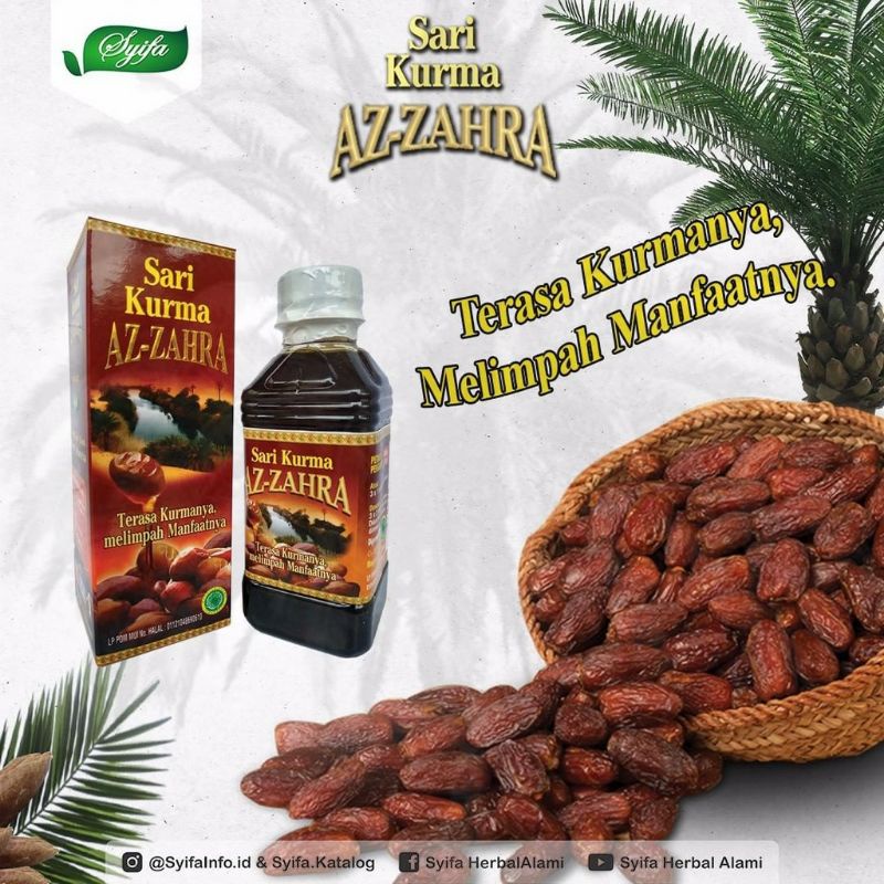 Sari Kurma Az Zahra 330ml