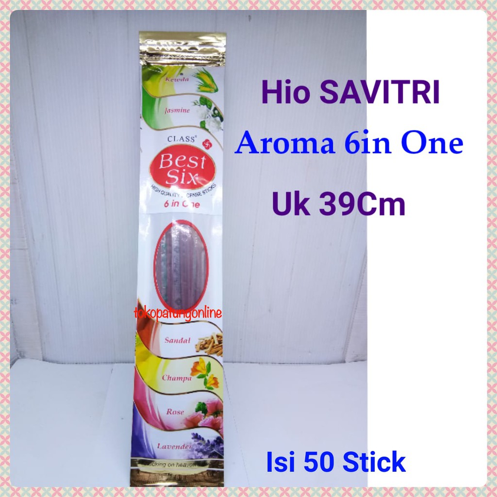 Hio Savitri Six Best 6in One Incense Sticks