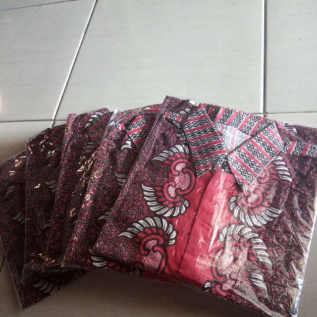 New Arrival Distro Batik Pria Bordir Sogan Hrb026 Batikaf Notoarto Batik Ipnu-ippnu Hem Pria Bel