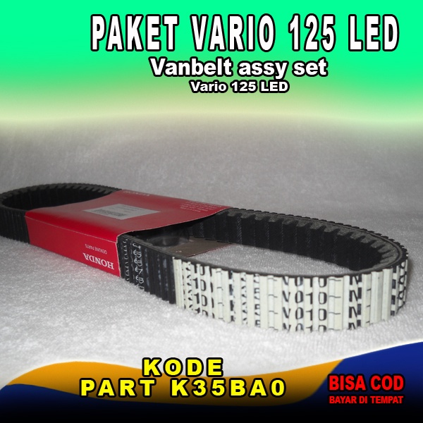 Vanbelt Vario 125 LED V-Belt Vario LED 125 Penbel Vario 125 LED Roller Vario 125 vanbelt K35 Assy Va