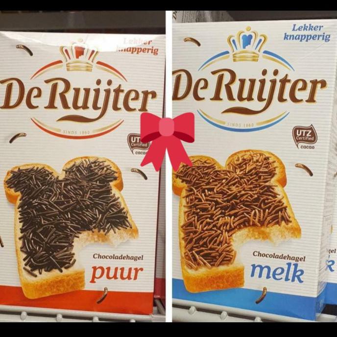 

(COD) meses De Ruitjer Hagelslag 390gr ori Belanda - Melk