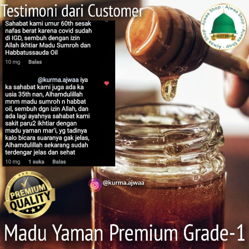 

Madu Yaman Sumroh Premium Grade-1