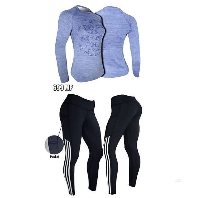 1 stel baju senam 3IN1 699 MP dan 021 L31