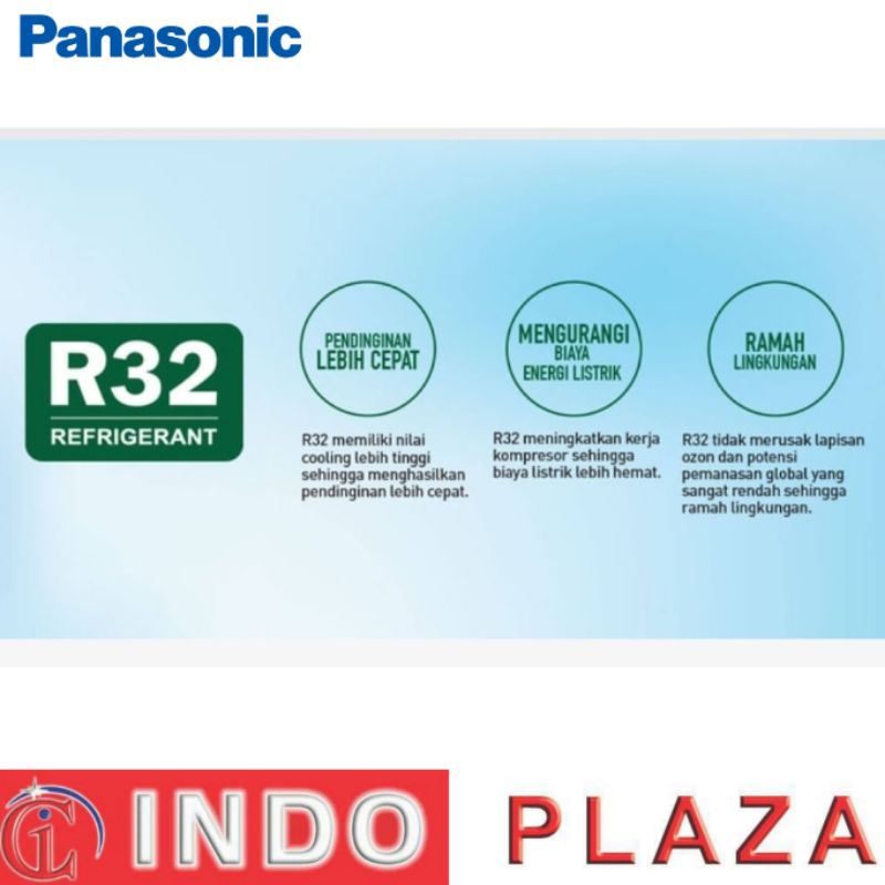 AC PANASONIC 3/4 PK YN-7WKJ MADE IN INDONESIA