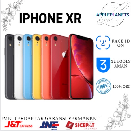 IP XR SECOND 64GB 128GB 256GB TERPERCAYA BERGARANSI FULLSET