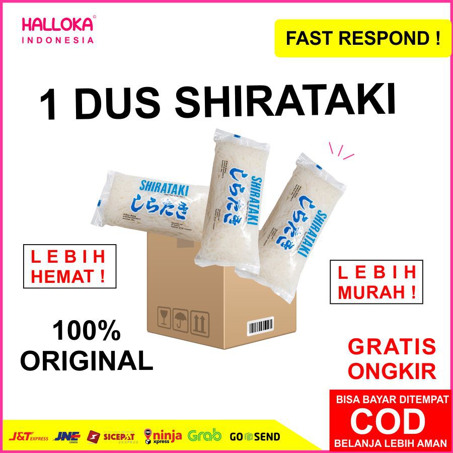 

NASI SHIRATAKI TSUBU SHIRATAKI 1 DUS ORIGINAL TERLARIS