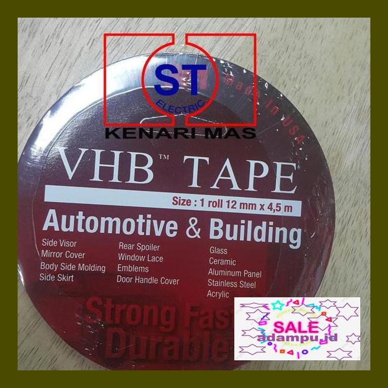

D4Rad Double / Doble Tape Foam 3M Vhb Slim 12Mm / Vhb 12 / Vhb12 / Vhb 12 3M F52Dam
