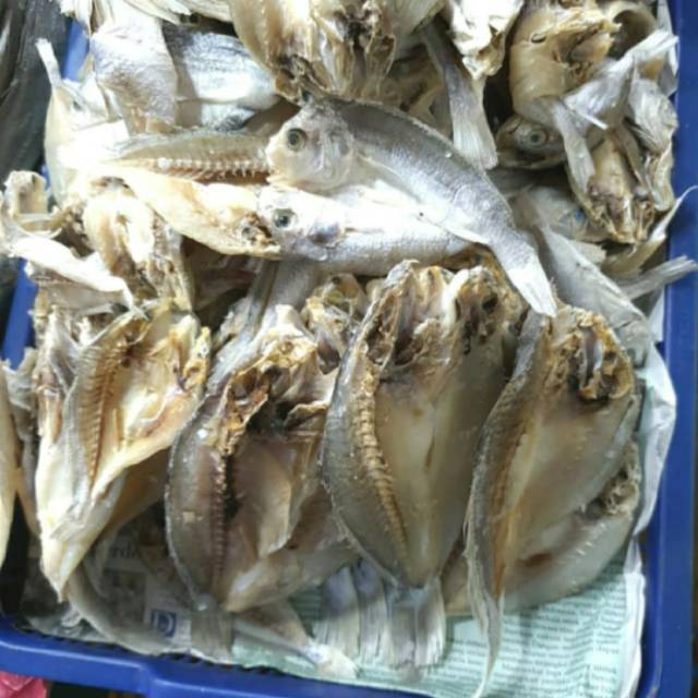 

Ikan asin kepala batu belah tanjung balai medan 250gram