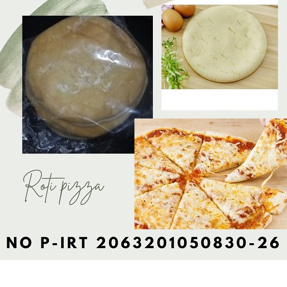 Jual 1 Pack Roti Pizza Roti Pizza- Pizza Base- Pizza Dough 5 lembar ...