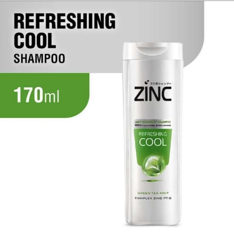 Zinc shampoo botol 170 ml